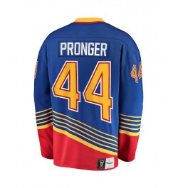 Men's Branded Chris Pronger Blue St. Louis Blues Breakaway Retired Player Jersey $86.40 Jersey