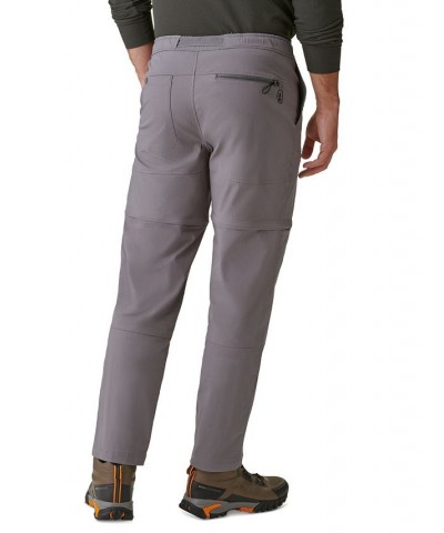 Men's Tracker Stretch Ripstop Zip-Off Convertible Pants Gray $16.73 Pants