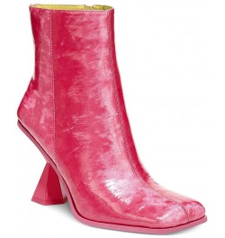 Circus by Sam Edelman Rosalie Architectural-Heel Dress Booties Pink $62.40 Shoes