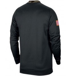 Men's Black and Camo Iowa Hawkeyes Military Appreciation Performance Pullover Sweatshirt $25.52 Sweatshirt