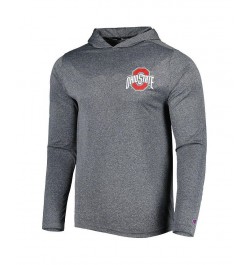 Men's Champion Gray Ohio State Buckeyes Hoodie Long Sleeve T-shirt $31.20 T-Shirts