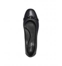 Women's Brandi Casual Slip-On Ballet Flats Black $39.60 Shoes