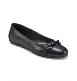 Women's Brandi Casual Slip-On Ballet Flats Black $39.60 Shoes