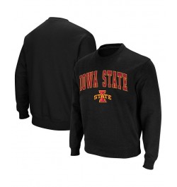 Men's Black Iowa State Cyclones Arch and Logo Crew Neck Sweatshirt $27.72 Sweatshirt