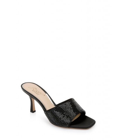 Women's Allison Evening Sandals Black $59.34 Shoes