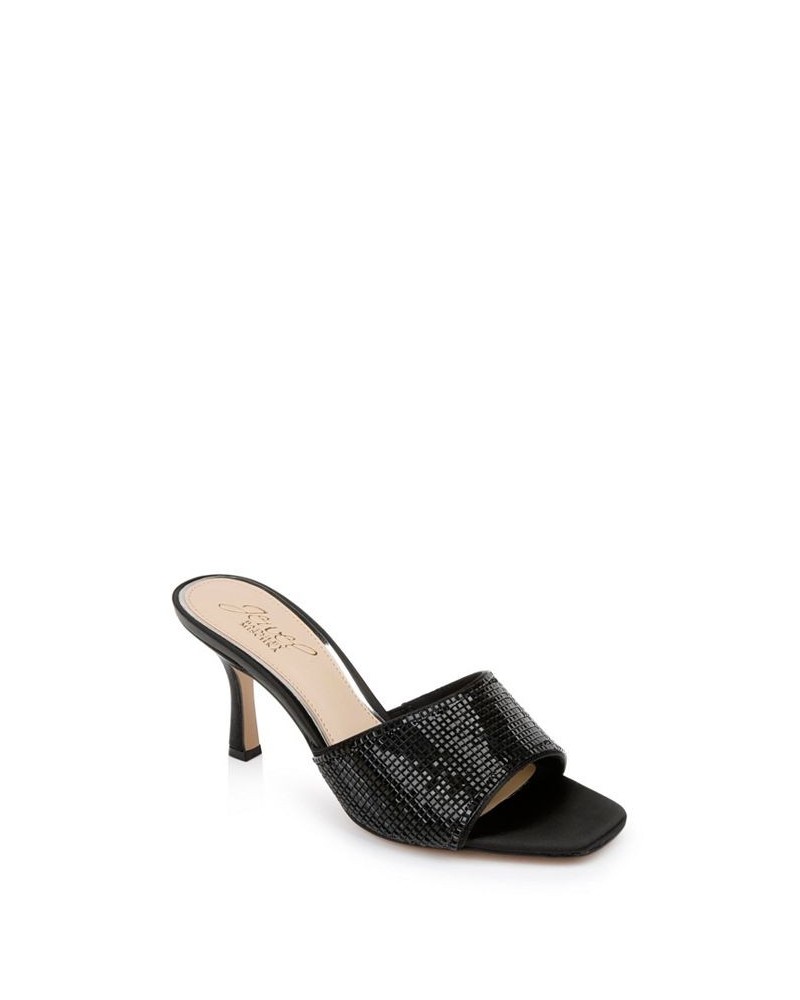 Women's Allison Evening Sandals Black $59.34 Shoes