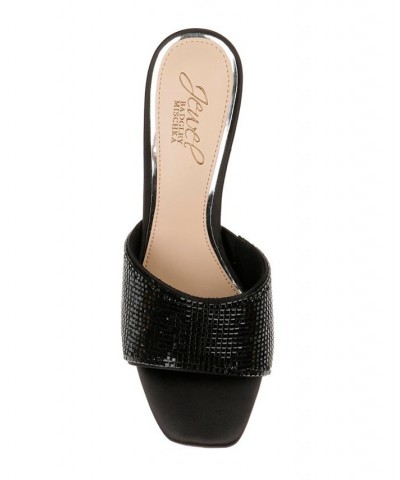 Women's Allison Evening Sandals Black $59.34 Shoes