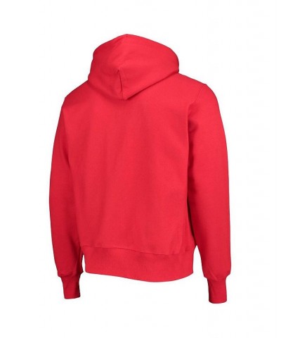 Men's Scarlet Nebraska Huskers Vault Logo Reverse Weave Pullover Hoodie $46.55 Sweatshirt