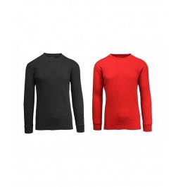 Men's Waffle Knit Thermal Shirt, Pack of 2 Multi6 $17.16 T-Shirts