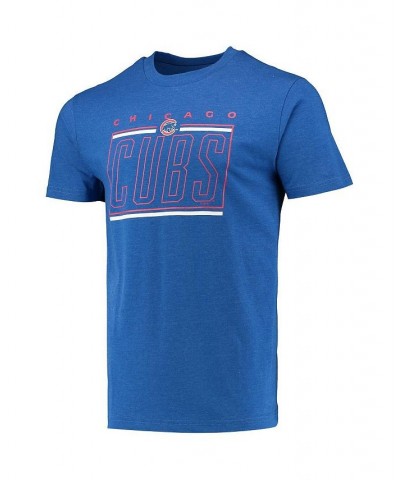 Men's Charcoal, Royal Chicago Cubs Meter T-shirt and Shorts Sleep Set $28.38 Pajama