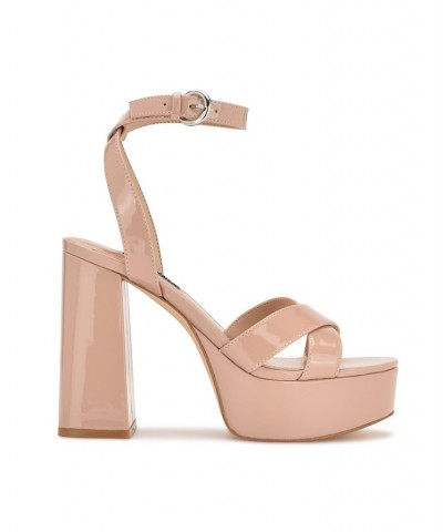 Women's Joya Dress Sandals Pink $38.08 Shoes