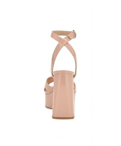 Women's Joya Dress Sandals Pink $38.08 Shoes