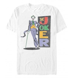 Men's Batman Thrift Joke Short Sleeve T-shirt White $19.24 T-Shirts