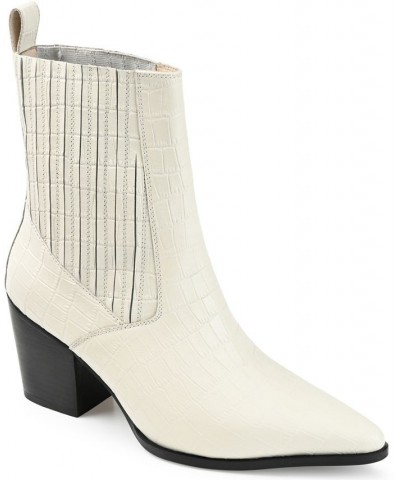 Women's Markka Bootie White $68.40 Shoes