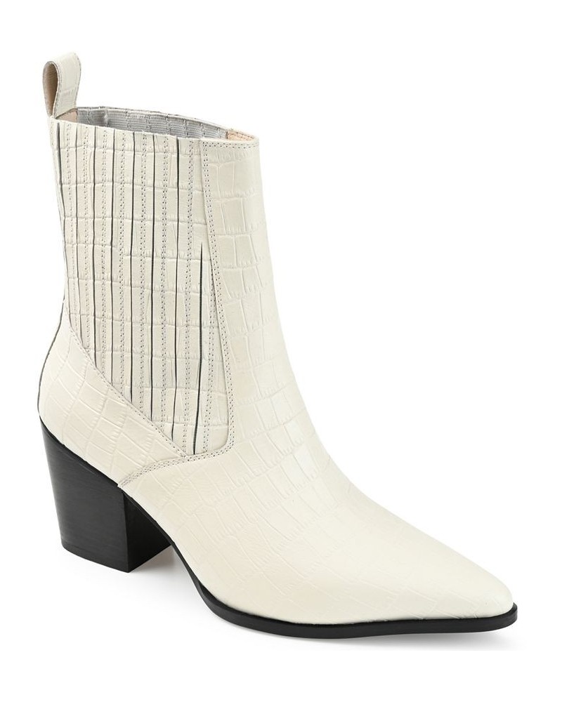 Women's Markka Bootie White $68.40 Shoes