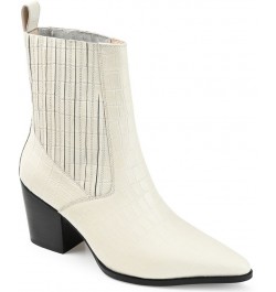 Women's Markka Bootie White $68.40 Shoes