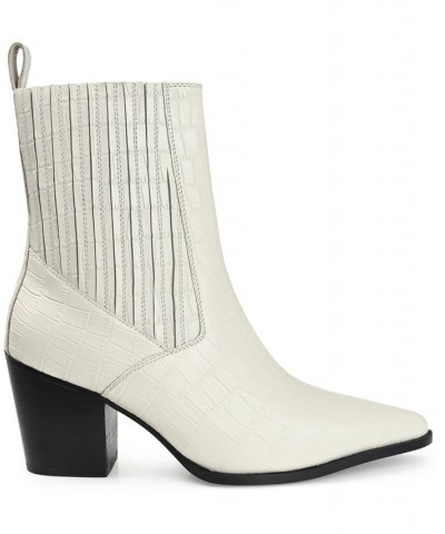 Women's Markka Bootie White $68.40 Shoes