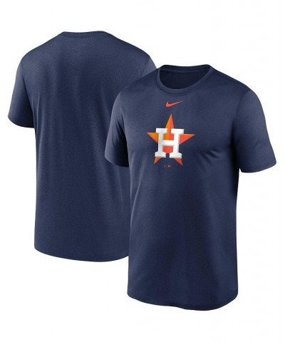 Men's Navy Houston Astros Big and Tall Logo Legend Performance T-shirt $23.00 T-Shirts