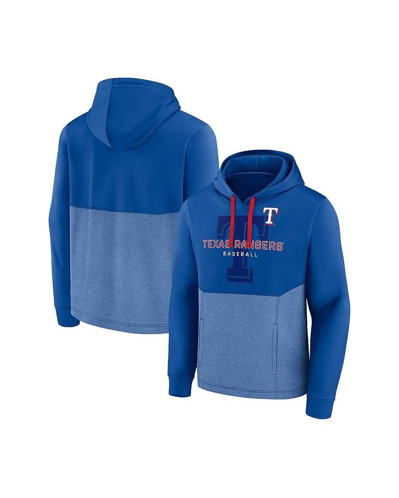 Men's Branded Royal Texas Rangers Call the Shots Pullover Hoodie $31.61 Sweatshirt