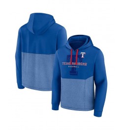 Men's Branded Royal Texas Rangers Call the Shots Pullover Hoodie $31.61 Sweatshirt