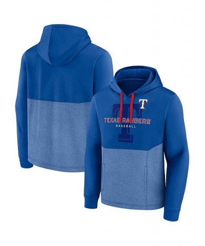 Men's Branded Royal Texas Rangers Call the Shots Pullover Hoodie $31.61 Sweatshirt