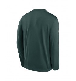 Men's Green Oakland Athletics Authentic Collection Team Logo Legend Performance Long Sleeve T-shirt $26.40 T-Shirts