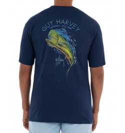 Men's Logo Graphic T-Shirt Blue $16.20 T-Shirts