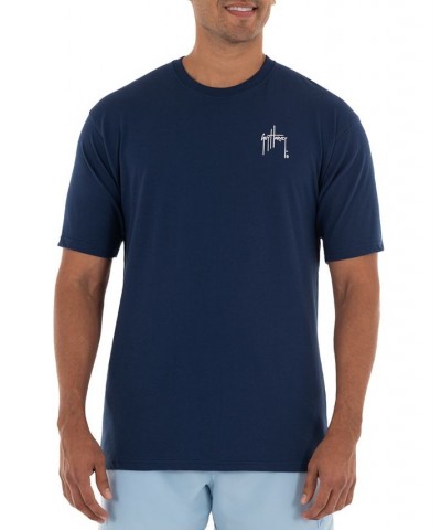 Men's Logo Graphic T-Shirt Blue $16.20 T-Shirts