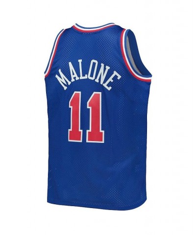 Men's Karl Malone Royal Western Conference Hardwood Classics 1992 NBA All-Star Game Swingman Jersey $34.41 Jersey