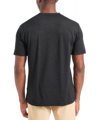 Men's Marled Moisture-Wicking Short-Sleeve Performance T-Shirt Black $28.32 T-Shirts