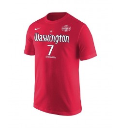 Men's Ariel Atkins Red Washington Mystics Explorer Edition Name Number T-shirt $25.49 T-Shirts