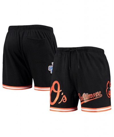 Men's Black Baltimore Orioles 1983 World Series Mesh Shorts $49.50 Shorts