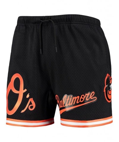 Men's Black Baltimore Orioles 1983 World Series Mesh Shorts $49.50 Shorts