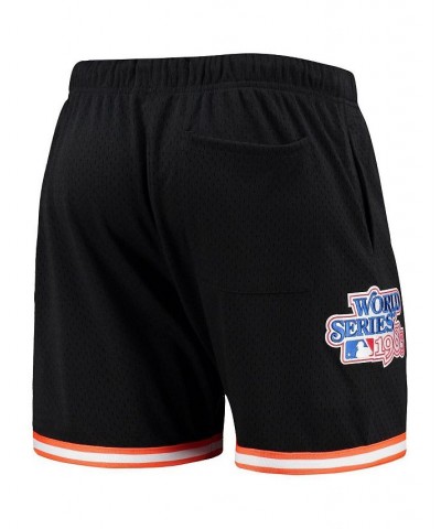 Men's Black Baltimore Orioles 1983 World Series Mesh Shorts $49.50 Shorts