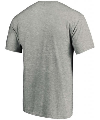 Men's Heathered Gray Texas Rangers Heart Soul T-shirt $17.91 T-Shirts