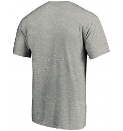 Men's Heathered Gray Texas Rangers Heart Soul T-shirt $17.91 T-Shirts