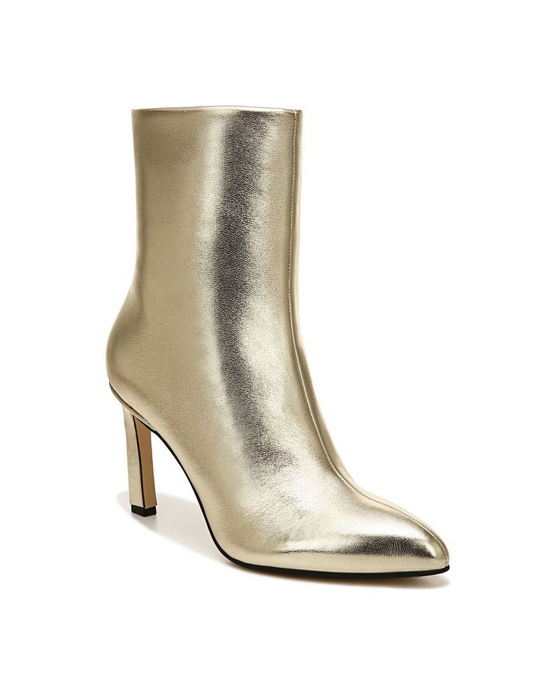 Callie Dress Booties Gold $54.40 Shoes