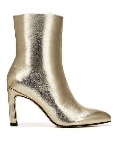 Callie Dress Booties Gold $54.40 Shoes