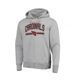 Men's Gray Arizona Cardinals Foundation Pullover Hoodie $28.04 Sweatshirt