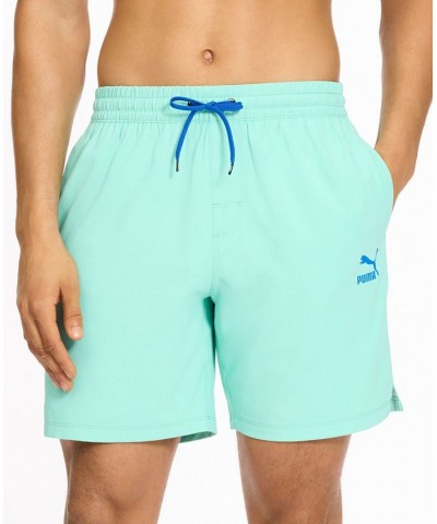 Men's Archive 7" Swim Trunks Green $19.11 Swimsuits