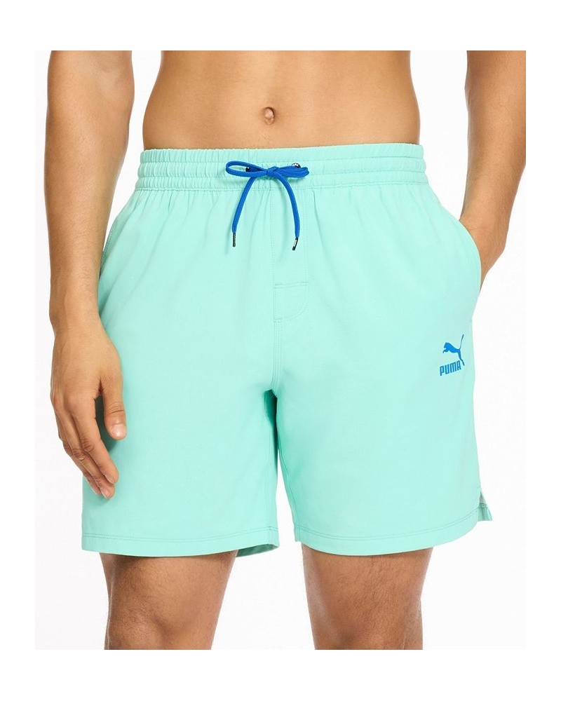 Men's Archive 7" Swim Trunks Green $19.11 Swimsuits