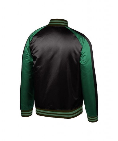 Men's Black LA Galaxy Since '96 Satin Full-Snap Jacket $52.80 Jackets