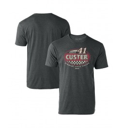 Men's Heathered Charcoal Cole Custer Vintage-Like Rookie T-shirt $14.00 T-Shirts