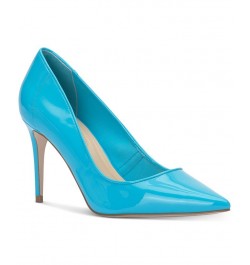 Women's Setria Pointed-Toe Slip-On Pumps Blue $44.50 Shoes