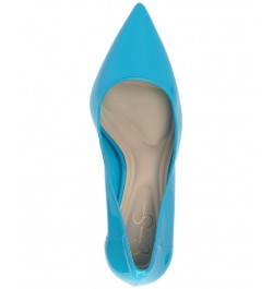 Women's Setria Pointed-Toe Slip-On Pumps Blue $44.50 Shoes