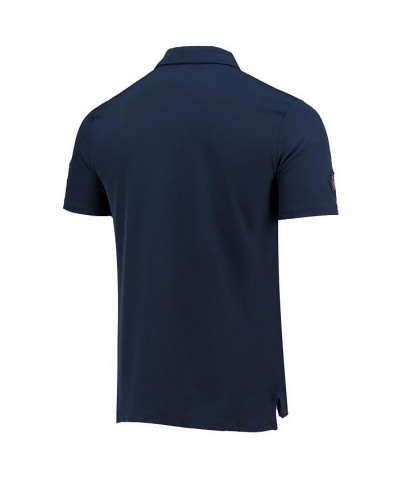 Men's Navy Dallas Cowboys Sideline Elite Performance Polo $41.80 Polo Shirts