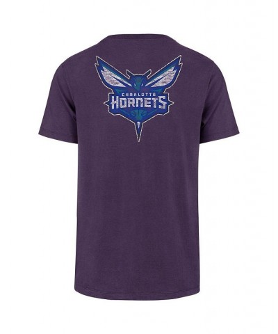 Men's '47 Purple Charlotte Hornets 2021/22 City Edition MVP Franklin T-shirt $14.70 T-Shirts