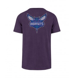 Men's '47 Purple Charlotte Hornets 2021/22 City Edition MVP Franklin T-shirt $14.70 T-Shirts