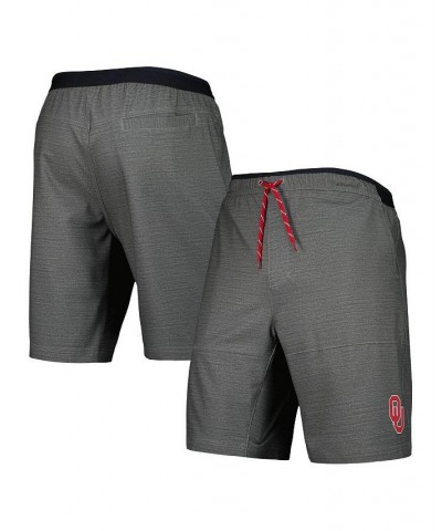 Men's Gray Oklahoma Sooners Twisted Creek Omni-Shield Shorts $32.20 Shorts