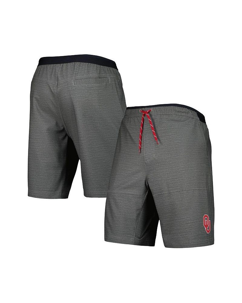 Men's Gray Oklahoma Sooners Twisted Creek Omni-Shield Shorts $32.20 Shorts